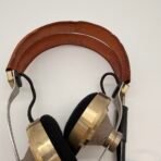 Vintage Pioneer SE-L40 Stereo Headphones Brass Hi-Fi 1972 Japan - Image 3