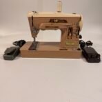 Vintage Singer 403A Sewing Machine w/ Foot Pedal Motor Controller Made in USA
