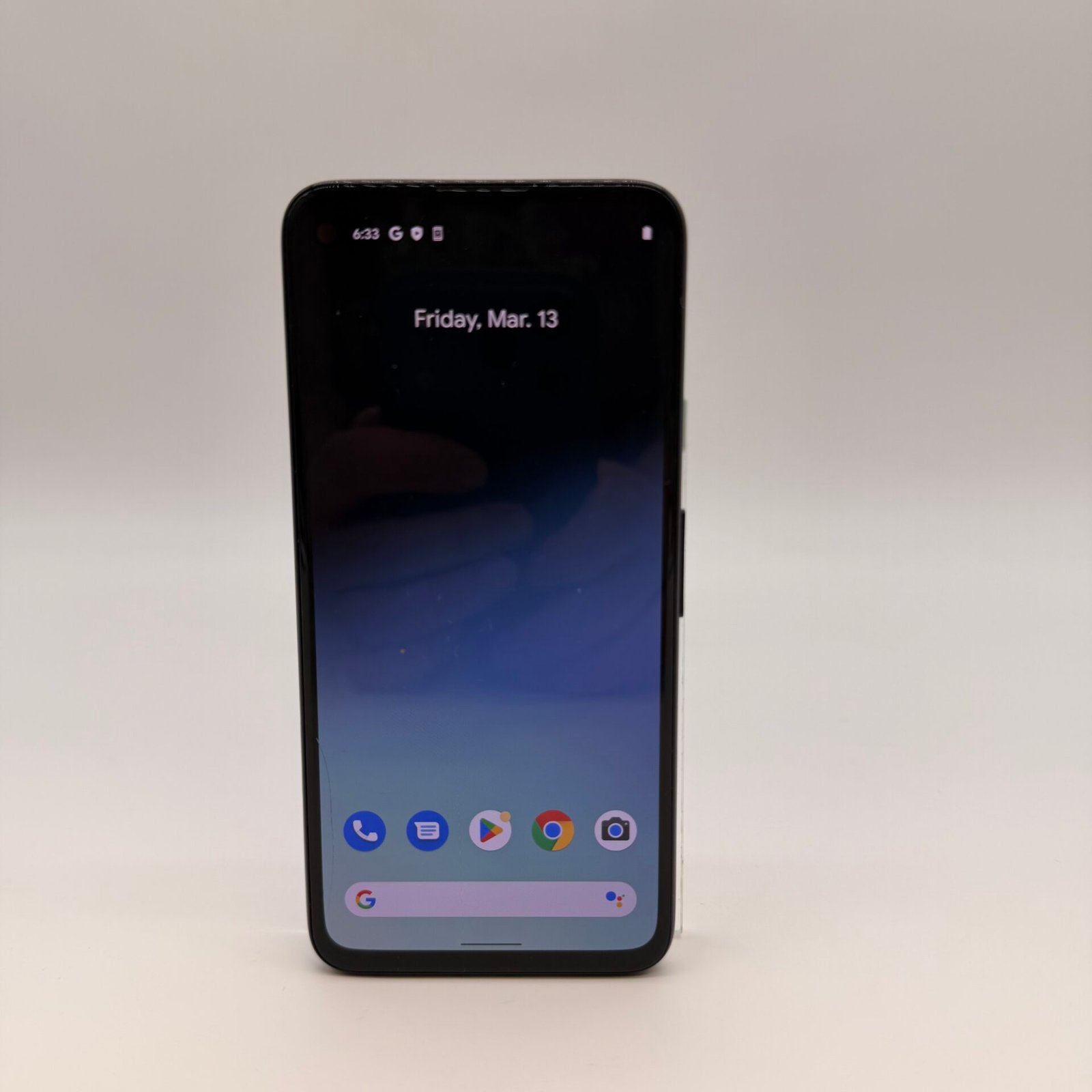 IMG_8250 Google Pixel 4a 128GB Black Unlocked Smartphone Cracked Screen Works - Image 1