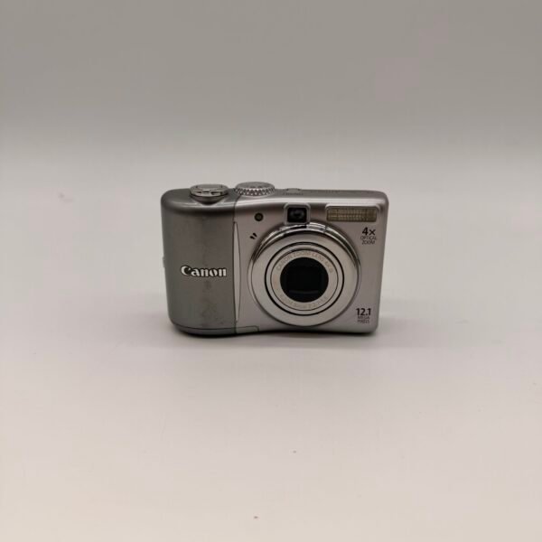 Canon PowerShot A1100 IS 12.1MP Digital Camera 4x Zoom Silver
