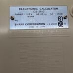 Vintage Sharp Compet CS-2612 Printing Calculator Made in Japan Tested - Image 5