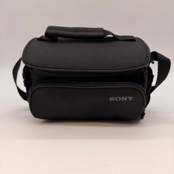 Sony Camera Camcorder Carrying Case Bag Padded Shoulder Strap Black
