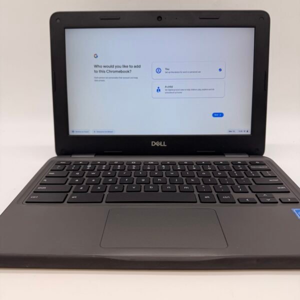 Dell Chromebook 3100 11.6” Laptop N4120 8GB RAM 32GB eMMC ChromeOS Charger