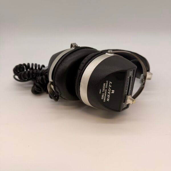 Vintage R.H. Lloyds Model 683 Stereo Headphones Japan Retro w Volume Control