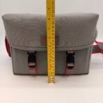 IMAGE Camera Shoulder Bag Gray Red Padded Carry Case Adjustable Strap - Image 6