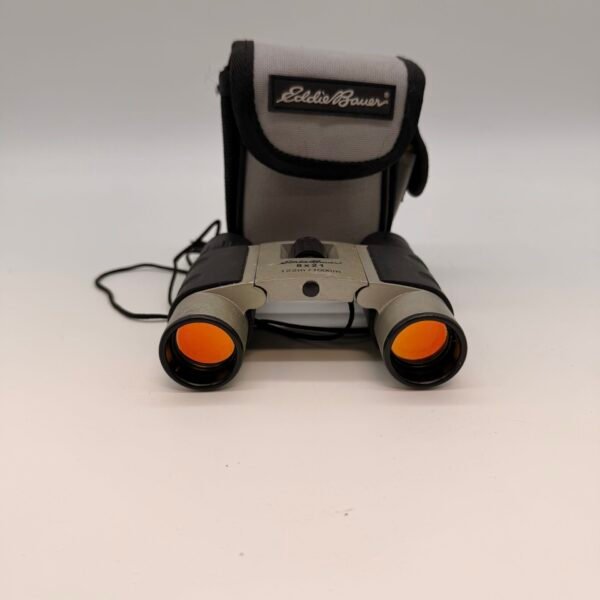 Eddie Bauer 8x21 Compact Binoculars w/ Case Travel Outdoor