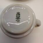 Vintage IONIA Hellas Greece Espresso Cups Gold Demitasse Set 4 Porcelain - Image 4