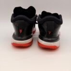 Nike Jordan Basketball Shoes Black Red Size 7Y Youth Mid Top - Image 3