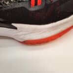 Nike Jordan Basketball Shoes Black Red Size 7Y Youth Mid Top - Image 8