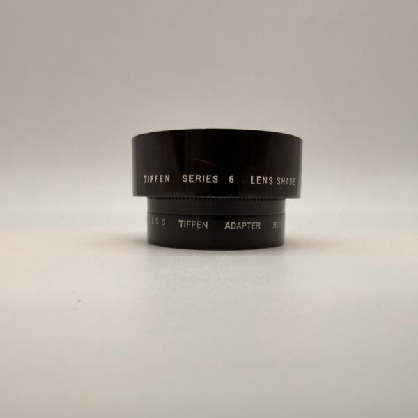Tiffen Series 6 Lens Hood Shade w Adapter Ring 42mm SS6 Made USA