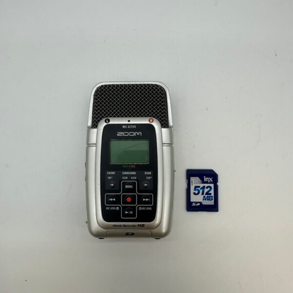 Zoom H2 Handy Portable Digital Audio Recorder w/512MB SD Card