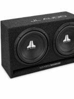 JL Audio 12” Dual Subwoofer Box 12W1V3 BassWedge - Image 4