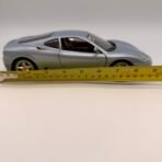 Ferrari 360 Modena 1999 1:18 Bburago Diecast Silver Italy - Image 7
