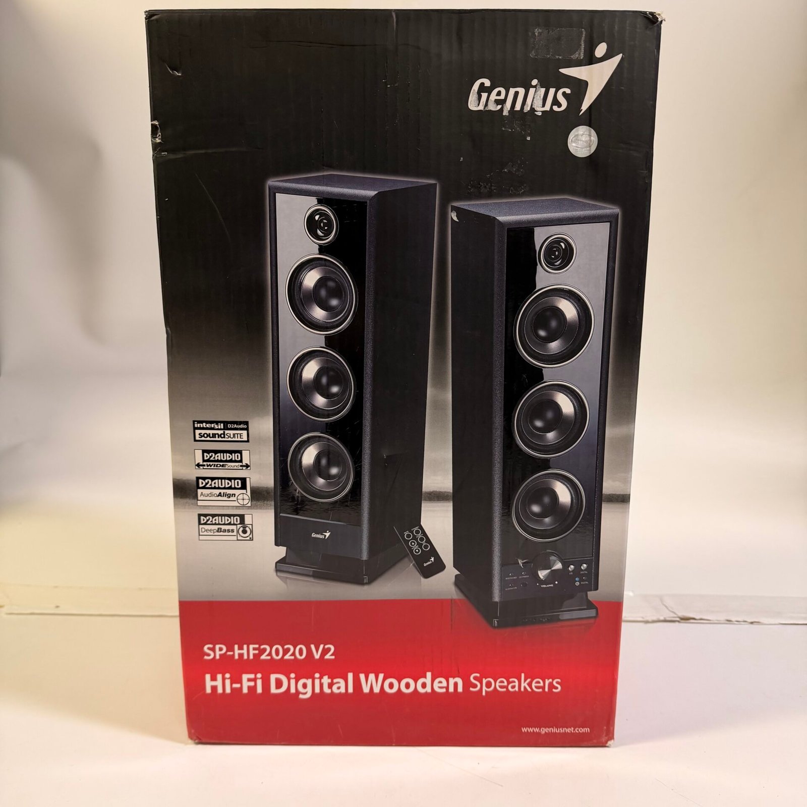 IMG_0127 Genius SP-HF2020 V2 Hi-Fi Digital Wooden Speakers 60W RMS - Image 1