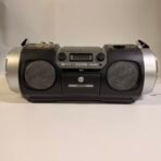 JVC RV-DP100BK Boombox CD Radio Drum Pads Woofer WORKS! Cassette Not Working