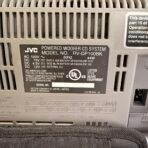 JVC RV-DP100BK Boombox CD Radio Drum Pads Woofer WORKS! Cassette Not Working - Image 5