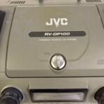 JVC RV-DP100BK Boombox CD Radio Drum Pads Woofer WORKS! Cassette Not Working - Image 7