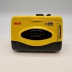 Vintage RCA RP1510A All Weather Sports Stereo Cassette Player AM/FM Yellow Retro