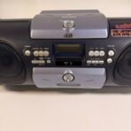 JVC Kaboom RV-B55BU Portable CD Boombox Radio AUX Cassette Not Working - Image 2