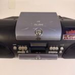 JVC Kaboom RV-B55BU Portable CD Boombox Radio AUX Cassette Not Working - Image 4