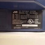 JVC Kaboom RV-B55BU Portable CD Boombox Radio AUX Cassette Not Working - Image 8