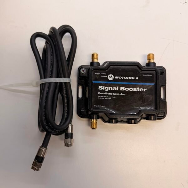 Motorola Signal Booster Broadband Drop Amp 484095-001-00 Cable Amplifier