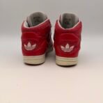 Adidas Originals D74172 Red White High Top Sneakers Men’s Size 5.5 Shoes - Image 3