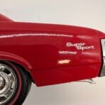 1967 Chevrolet Chevelle SS 396 Red Diecast Model Car 1:18 Opening Hood Doors - Image 6