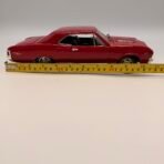 1967 Chevrolet Chevelle SS 396 Red Diecast Model Car 1:18 Opening Hood Doors - Image 10