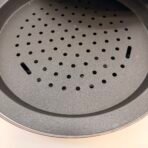 Indoor Stovetop Smoker Roaster Pan Dome Lid Smoking Rack Red Kitchen Cooker - Image 4