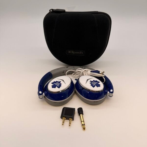 Klipsch Toronto Maple Leafs Wired Headphones Case Adapters Tested
