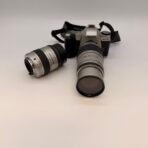 Pentax MZ-30 35mm Film Camera w 28-80mm & 100-300mm Lens Bundle