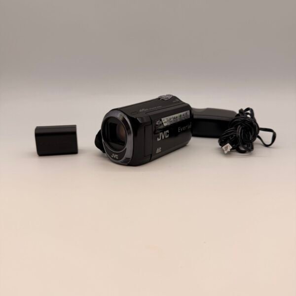 JVC Everio GZ-MS110BU Camcorder 45x Zoom Tested w/ Battery Charger