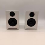 Audioengine A2 Powered Speakers White Desktop Pair Tested Working