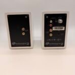 Audioengine A2 Powered Speakers White Desktop Pair Tested Working - Image 4