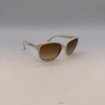 Michael Kors M6705S Santa Barbara Sunglasses White Brown Gradient