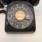 Vintage Northern Electric 500 Rotary Telephone Black Mid Century Canada - Image 2