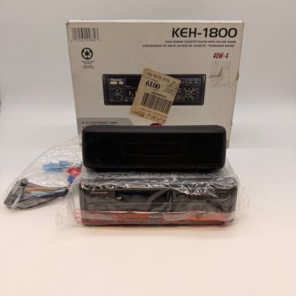 Pioneer KEH-1800 Cassette Car Stereo 40Wx4 New Open Box