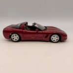 Burago 1:18 Chevrolet Corvette C5 1997 Diecast Model Car Red Italy - Image 2