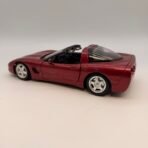 Burago 1:18 Chevrolet Corvette C5 1997 Diecast Model Car Red Italy - Image 4