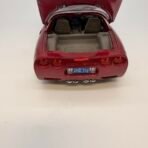 Burago 1:18 Chevrolet Corvette C5 1997 Diecast Model Car Red Italy - Image 7