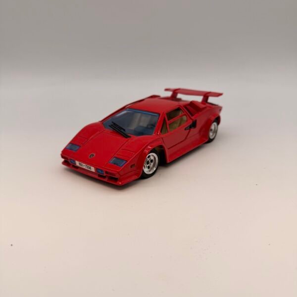Vintage Majorette Lamborghini Countach 5000 1:24 Diecast France Toy Car