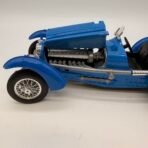 Burago Bugatti Type 59 1934 1:18 Diecast Model Car Blue Italy - Image 6