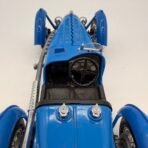 Burago Bugatti Type 59 1934 1:18 Diecast Model Car Blue Italy - Image 7