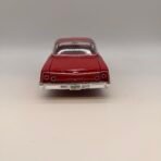 1962 Chevrolet Bel Air 1:18 Diecast Maisto Red Model Car Read Crack - Image 3