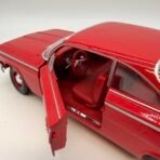 1962 Chevrolet Bel Air 1:18 Diecast Maisto Red Model Car Read Crack - Image 6