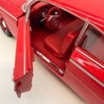 1962 Chevrolet Bel Air 1:18 Diecast Maisto Red Model Car Read Crack - Image 8