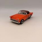 Vintage Style 1956 Ford Thunderbird Diecast Model Car Orange Collectible