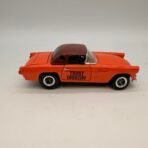 Vintage Style 1956 Ford Thunderbird Diecast Model Car Orange Collectible - Image 3