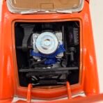 Vintage Style 1956 Ford Thunderbird Diecast Model Car Orange Collectible - Image 6